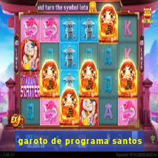 garoto de programa santos